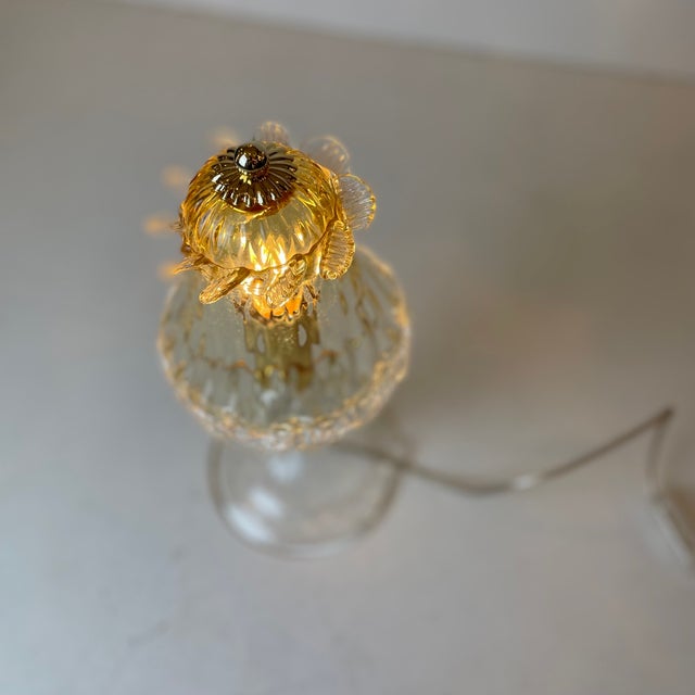 1980s Murano Table Lamp in the style of Barovier & Toso, 1980s For Sale - Image 5 of 18