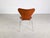 Metal Mid-Century Model 3107 Chairs in Teak by Arne Jacobsen for Fritz Hansen, Set of 4 For Sale - Image 7 of 15