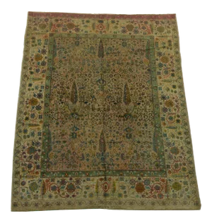 Early 20th Century Antique Jerusalem Rug