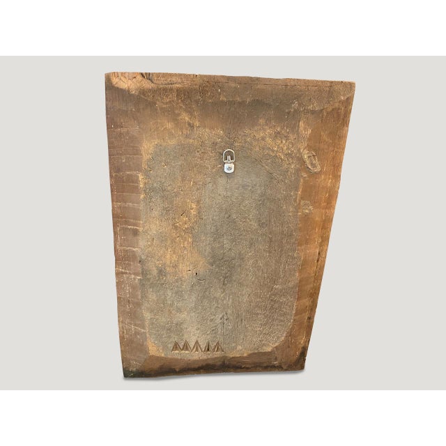 Antique Hand Carved Panel For Sale - Image 4 of 5