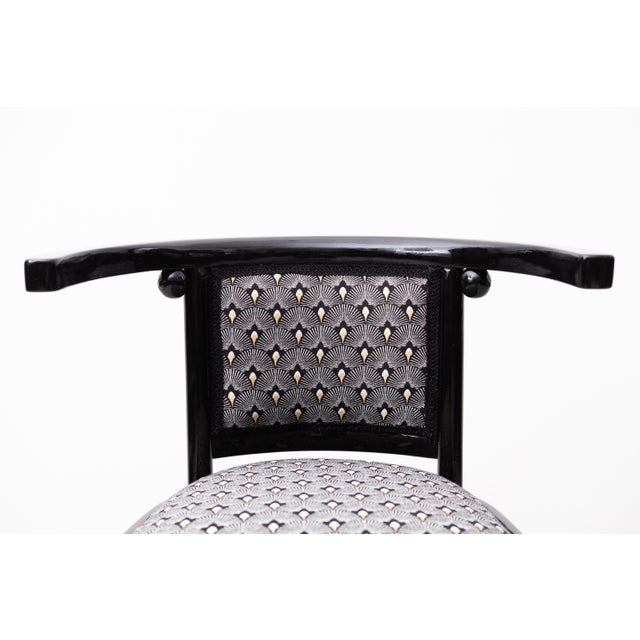 Art Nouveau Bat Chair Set by Siegel-Hoffmann for Mundus, 1915, Set of 3 For Sale - Image 9 of 18