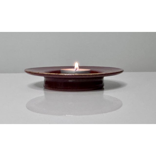 Studio Ceramic Art Flat Bowl from Helma Klett, Germany, 1960s For Sale - Image 9 of 11