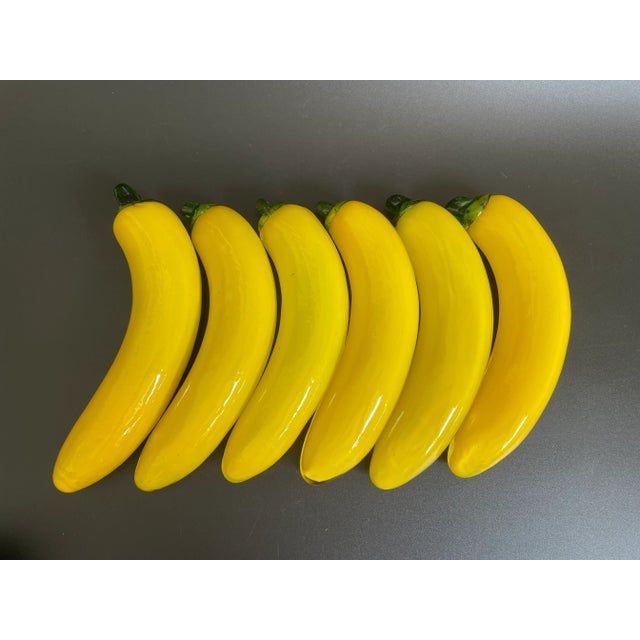 Mid 20th Century Set of 11 Blown Glass Fruits and Vegetables For Sale - Image 5 of 12