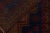 Textile Rug & Kilim’s Baluch Tribal Rug in Navy Blue With Brown and Red Medallion For Sale - Image 7 of 7