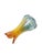 1960s Vase by J. Hospodka for Chribska Glassworks, Former Czechoslovakia, 1960s For Sale - Image 5 of 9