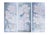 Unframed Hand-Painted Silk Blue Chinoiserie Wallpaper Panels - Set of 3 For Sale - Image 9 of 9