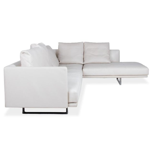 Prime Time Leather Corner Sofa in Beige from Walter Knoll / Wilhelm Knoll For Sale - Image 10 of 13