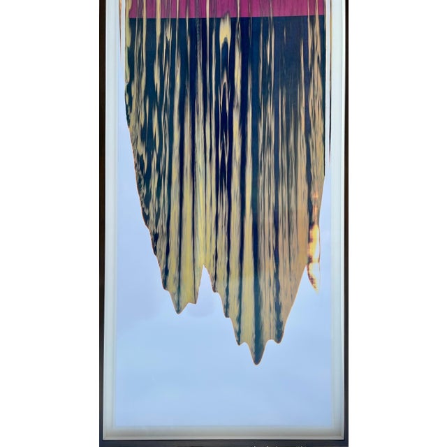 Brown Ellen Carey, 2 Large Format Abstract Unique Color Photo Polaroid Pulls Ellen Carey Photograph, 2010 For Sale - Image 8 of 18