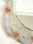 Mid-Century Modern Italian Wall Mirror with Murano Glass Frame and Blossoms, 1960s For Sale - Image 14 of 18