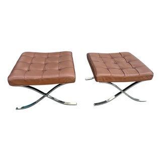 1970s Barcelona Stools For Sale