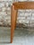 Vintage Brass & Wood Rectangular Side Table For Sale - Image 11 of 12