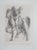 Auguste Rodin, Dante and Virgil on a chimerical horse, Engraving For Sale - Image 7 of 7