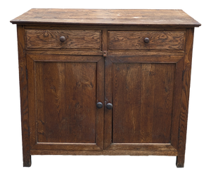 Low Antique French Buffet, 1890