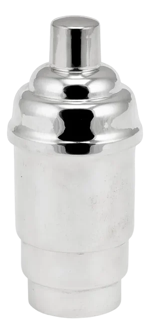 20th Century Art Deco Silver-Plated Cocktail Shaker, France, 1950s