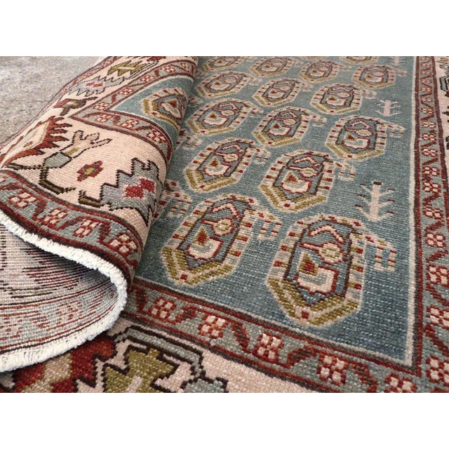 Galerie Shabab Collection Mid-20th Century Persian Malayer Accent Rug For Sale In New York - Image 6 of 6