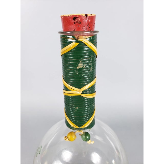 Mid-Century Modern 1950s Mid-Century Glass Decanter For Sale - Image 3 of 7