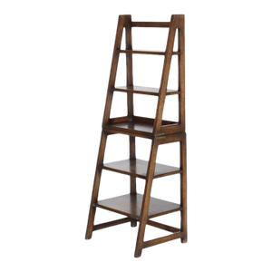Antique English George III Oak Library Folding Steps C1840