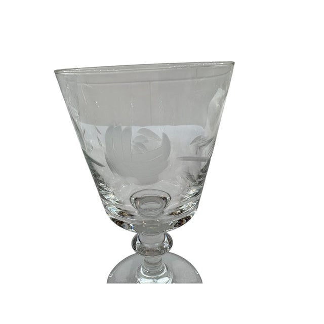 Mid 20th Century Blefeld & Co. Wine Glasses- Set of 11 For Sale - Image 4 of 7