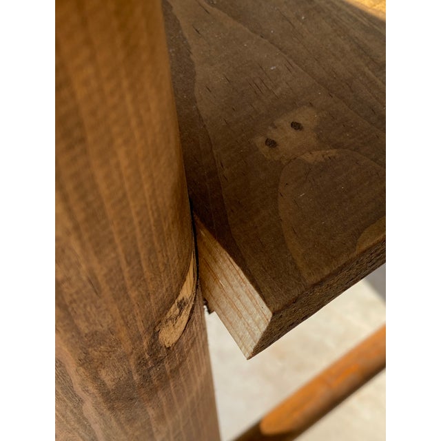 Lake House Counter Stools for Cabin, Set of 4 For Sale - Image 11 of 12