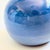 Ceramic Blue Striped Studio Pottery Sphere Vase For Sale - Image 7 of 9