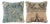 Bohemian Turkish Rug Pillow Cover 16'' X 16'' - Set of Two For Sale