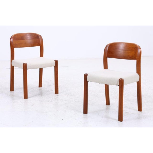 Vintage Danish Chairs in Teak from EMC Mobler, Set of 2 For Sale - Image 3 of 18