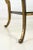 1970s Oversized Hollywood Regency Gilt Iron Two-Tier Glass Coffee Table For Sale - Image 13 of 13