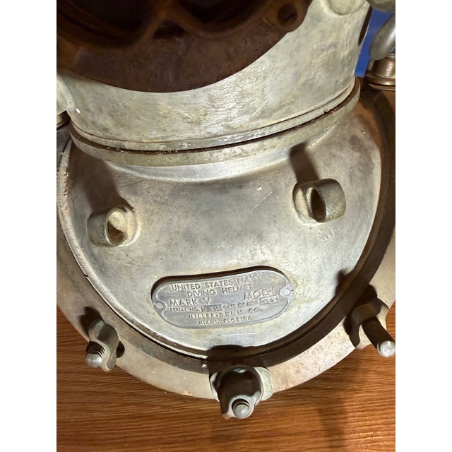 1910s 1910s United States Navy Mark v Diving Helmet For Sale - Image 5 of 12