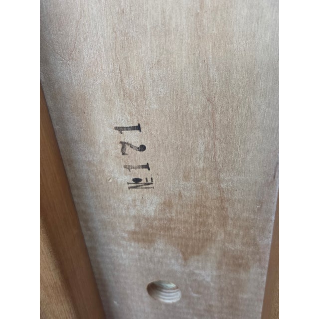Original 1950s Borge Morgensen Oiled Oak Bench #171 Danish Design Mid -Century For Sale In San Diego - Image 6 of 9