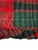Mid 20th Century Vintage Red Green Plaid Tartan Round Tablecloth & 4 Napkins Styled After Ralph Lauren Christmas For Sale - Image 5 of 8