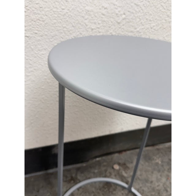 Room & Board Slim Round C-Table For Sale - Image 11 of 12