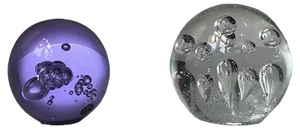 Paperweights from Konst Glashyttan Urshult, 1970s, Set of 2