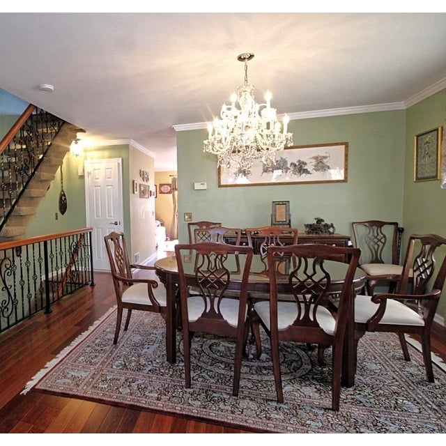 1990s Strass Crystal Chandelier For Sale - Image 15 of 15