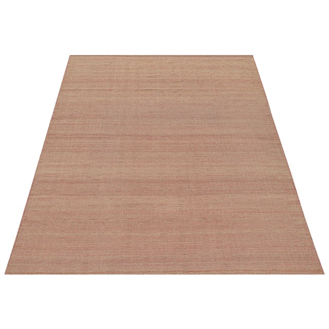 Handwoven in wool, this 8x11 Kilim is from a new line of contemporary flatweaves by Rug & Kilim. Its construction uses a...