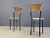 Vintage Wicker Dining Chairs, 1980s, Set of 4, in Very Good conditions. Designed 1980 to 1989
