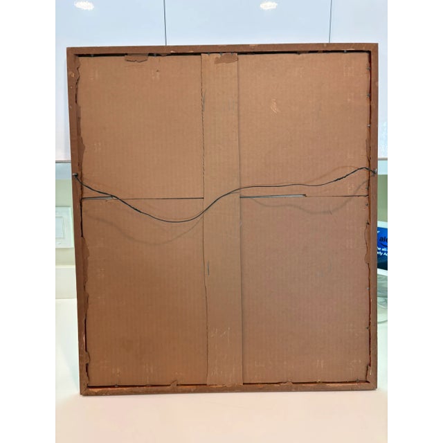 Vintage Watercolor Portrait of Old Man With Beard Original & Signed Gilded Wood Frame For Sale - Image 10 of 15