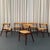 This iconic set of Scandinavian Modern dining chairs were designed in the 1950s by Danish designer Kai Kristiansen and...