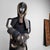 Vintage Japanese Kendo Bōgu with Display Stand, 1980 For Sale - Image 4 of 17