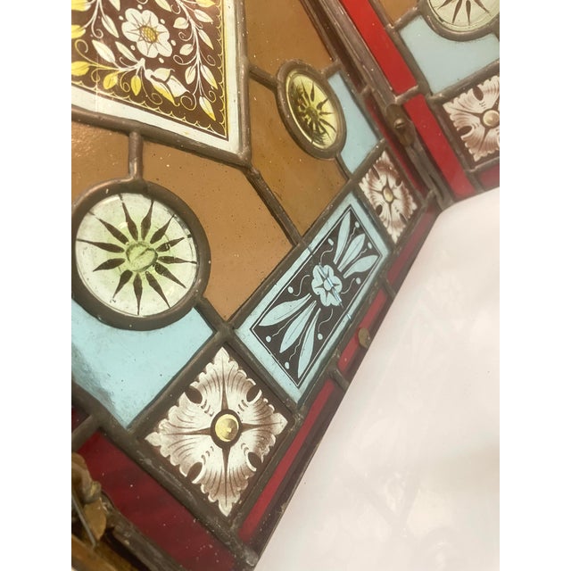 Herter Brothers Antique Aesthetic Period Light Fixture Pendant For Sale - Image 4 of 12