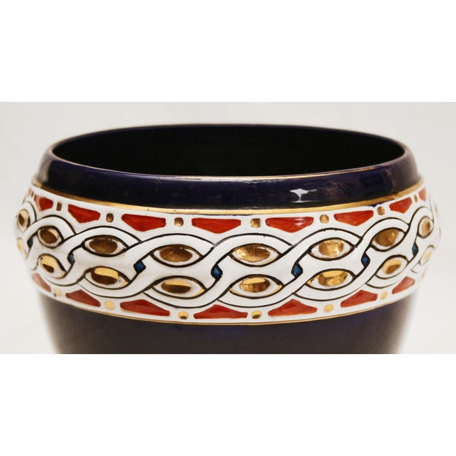 Art Nouveau Flower Pot from Julius Dressler, 1890s For Sale - Image 6 of 8