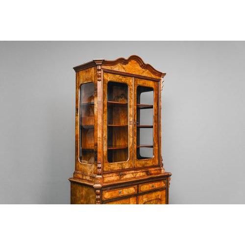 Biedermeier Display Cabinet, 1850s For Sale - Image 6 of 18