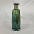 Victorian Antique Iridescent Art Glass Vase Victorian Portrait Oil Slick Finish 13.5in For Sale - Image 3 of 10