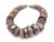 Tribal Vintage Silver & Stone Beaded Choker Necklace For Sale - Image 3 of 9