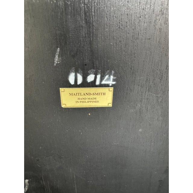 Maitland-Smith Figural Elephant Bronze & Leather Coffee Table – 20th Century For Sale In Atlanta - Image 6 of 6