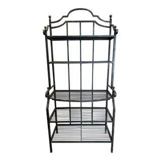 Antique French Bakers Rack For Sale