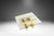 Chrome Mid Century Modern Attributed to Paul Evans Cityscape Brass Chrome Glass Coffee Table For Sale - Image 8 of 12