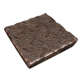 1900's Antique Textile Printing Block For Sale