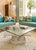 Vintage Serge Roche Style Regency Carved Palm Leaf Coffee Table For Sale - Image 9 of 9