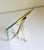 8x10 French Style Brass Easel Picture Frame, Late 20th C For Sale - Image 11 of 13