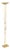 Gilt Floor Lamp from Deknudt, 1970s For Sale